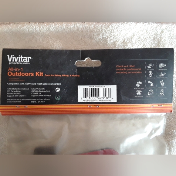 Vivitar Outdoor Video Camera Mounting Kit New - Picture 5 of 5